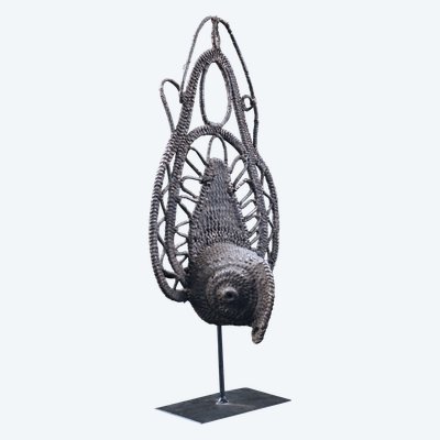 Maschera di yam, arte tribale, arte dell'Oceania, cesteria, Papua Nuova Guinea, arte dell'Oceania