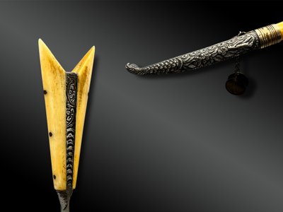 KNIFE called Bitchak - Crete - About 1900