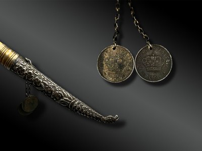 KNIFE called Bitchak - Crete - About 1900