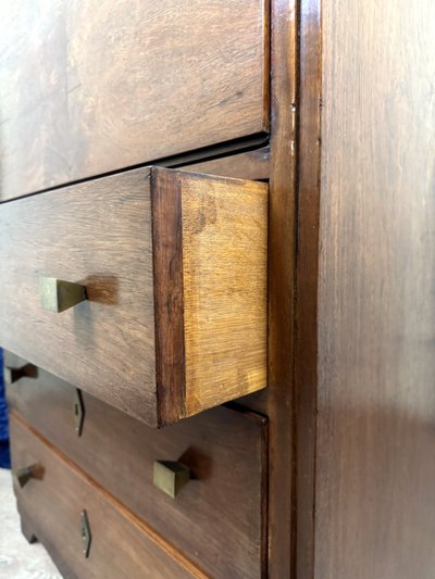Art Deco mahogany writing desk circa 1920-1930