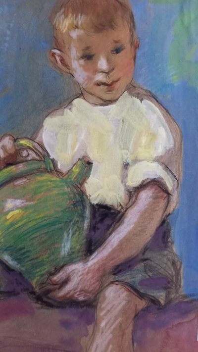 dessin Yvonne Brudo XIX/XX