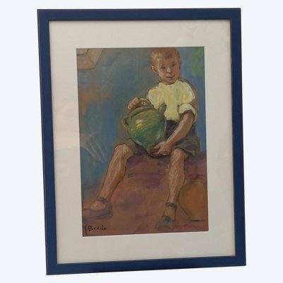 dessin Yvonne Brudo XIX/XX