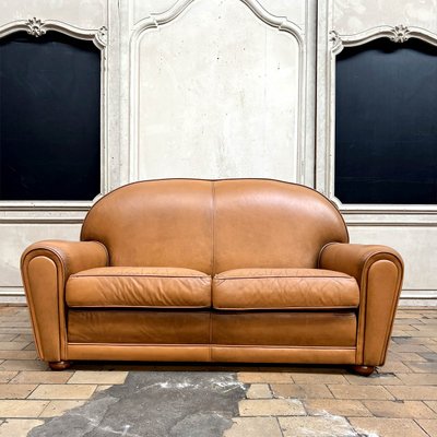 Ensemble club en cuir ancien