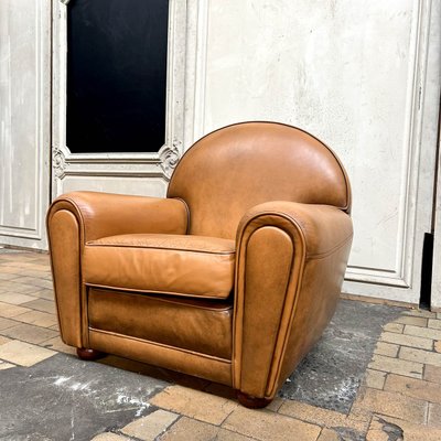 Ensemble club en cuir ancien