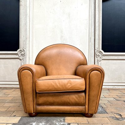 Ensemble club en cuir ancien