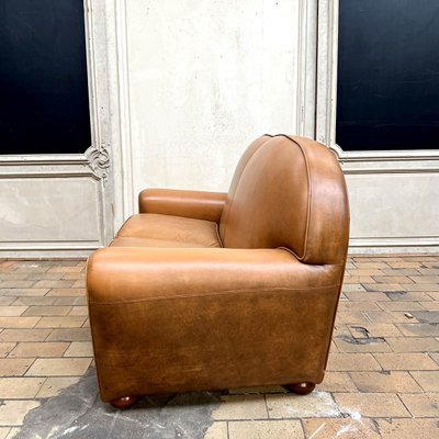 Ensemble club en cuir ancien