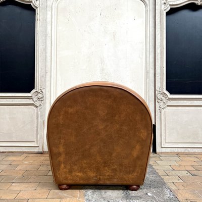 Ensemble club en cuir ancien