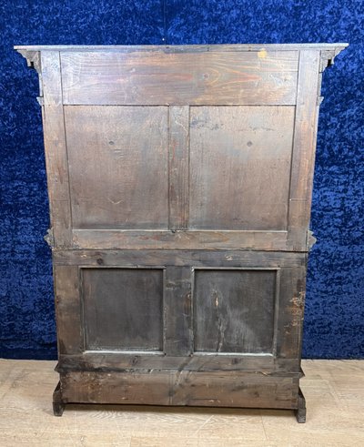 Cabinet dressoir style renaissance en chêne circa 1850
