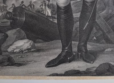 Geoeges Wachington Gravure Ancienne 18ème Par De Poggi