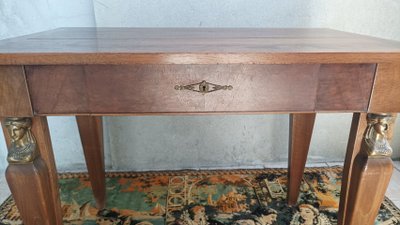 Scrivania in mogano stile impero