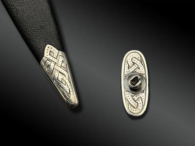 KNIFE called Sgian Dubh - Scotland - Early 20th century