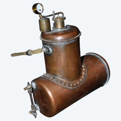 Maquette de machine à vapeur instrument scientifique XIXe siècle