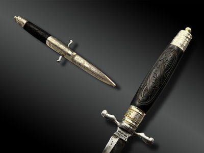 COLTELLO DA CACCIA - Svezia - XIX secolo
