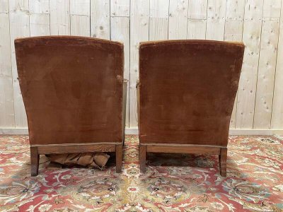 Pair of shepherdesses Art Deco era