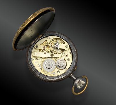 Montre De Poche « Régulateur De Chemin De Fer » France, Début XXème Siècle