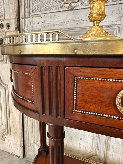 Console de style Louis XVI en acajou 20e siècle