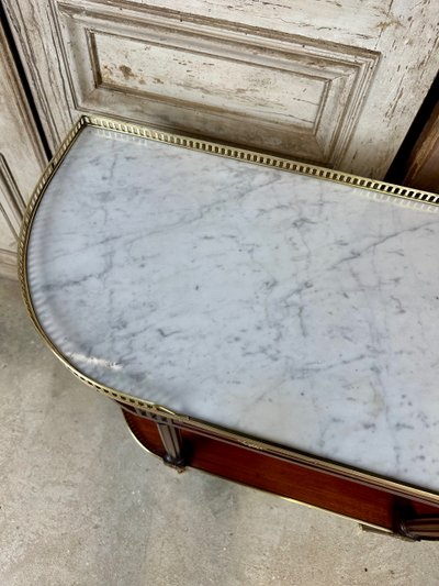 Console de style Louis XVI en acajou 20e siècle
