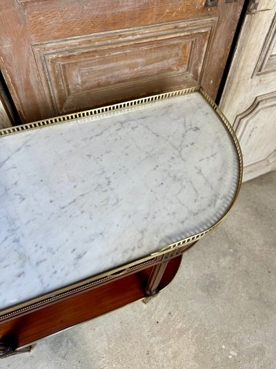 Console de style Louis XVI en acajou 20e siècle