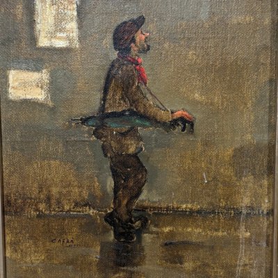 Painting "Traveler" by Cafrà