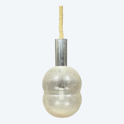 Lampadario Murano Bilobo di Tobia Scarpa Flos, anni '60