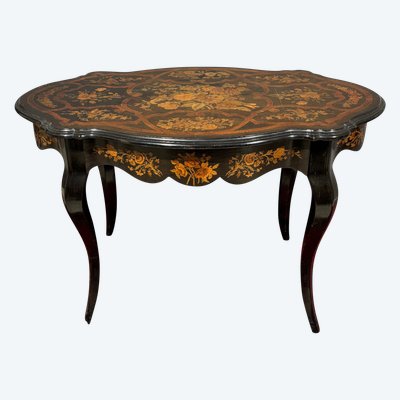 Ancient and Extraordinary Inlaid Writing Desk