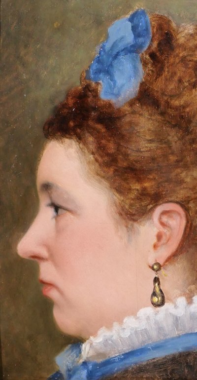 Henri GERVEX 1852-1929 Frauenporträt, Gemälde, um 1880-90