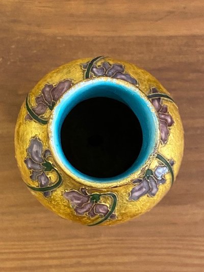 Paul MILET (1870-1950) - Glazed ceramic ovoid vase - ART NOUVEAU - SEVRES