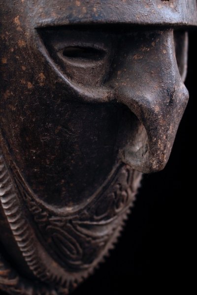 Maschera dell'antenato, arte tribale, arte dell'Oceania, Papua Nuova Guinea, scultura, laghi Murik