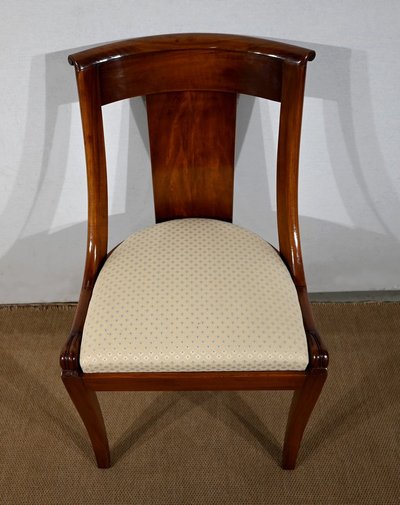 Suite of 4 Mahogany Gondola Chairs - Early 20th century