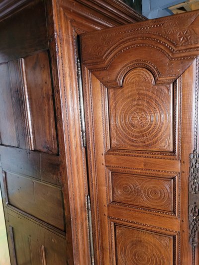 Armoire De Sacristie En Chêne