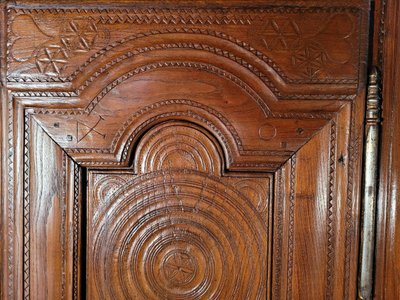 Armoire De Sacristie En Chêne