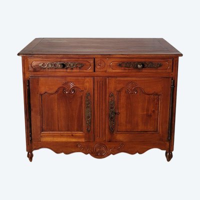 Credenza bassa Luigi XV in ciliegio