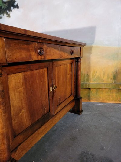 Credenza in noce d'epoca impero