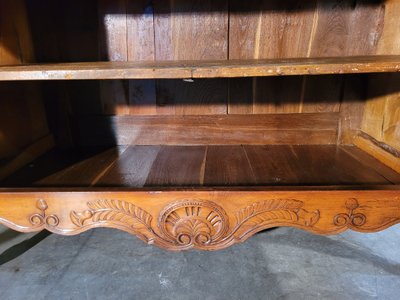 Buffet Bas Louis XV En Merisier