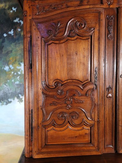 Buffet Deux Corps Louis XV Aus Eiche