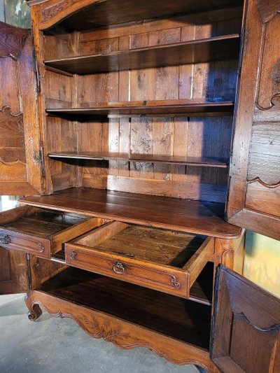 Buffet Deux Corps Louis XV Aus Eiche