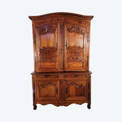 Buffet Deux Corps Louis XV Aus Eiche