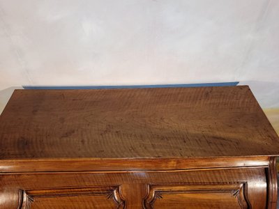 Kommode Schreibtisch mit Zylinder XVIII ème