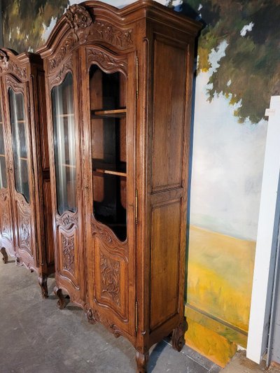 Paire  De Bibliothèques En Chêne