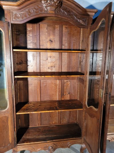 Paire  De Bibliothèques En Chêne