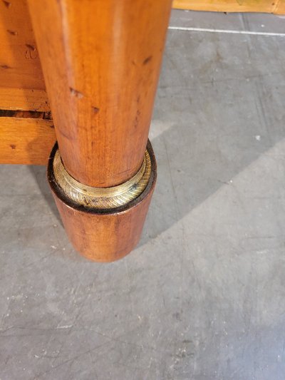 Chiffonnier Grande Commode En Merisier Massif XIX ème
