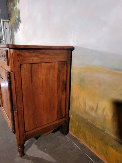 Niedriges Buffet Louis XV Aus Obstbaumholz