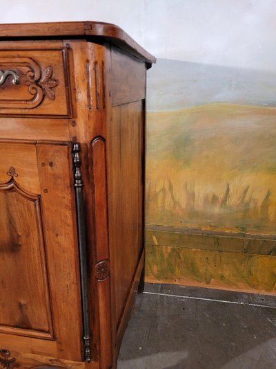 Niedriges Buffet Louis XV Aus Obstbaumholz