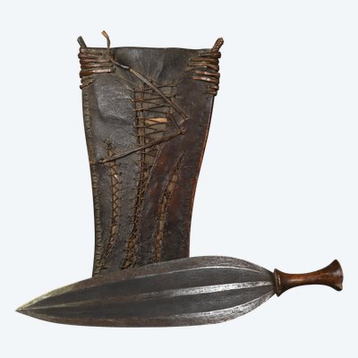 Glaive à lame feuille de saule - Gabon