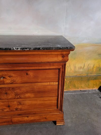 Commode Louis Philippe, Merisier Massif