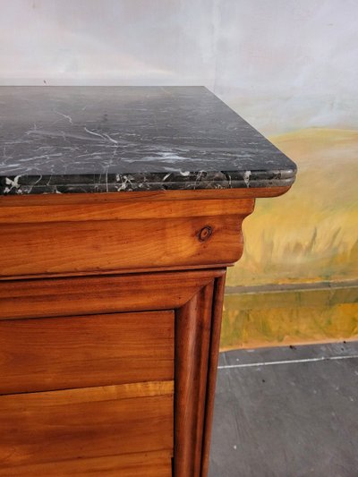 Commode Louis Philippe, Merisier Massif