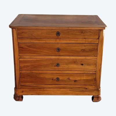 Petite Commode Louis Philippe En Noyer