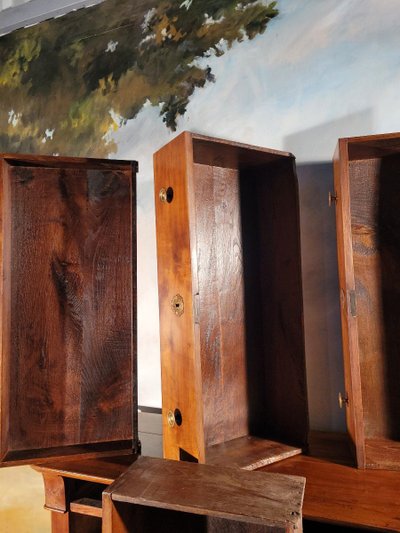 Grande Commode époque Restauration En Merisier