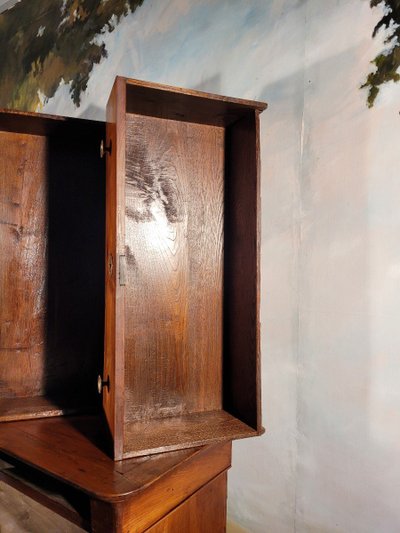 Grande Commode époque Restauration En Merisier