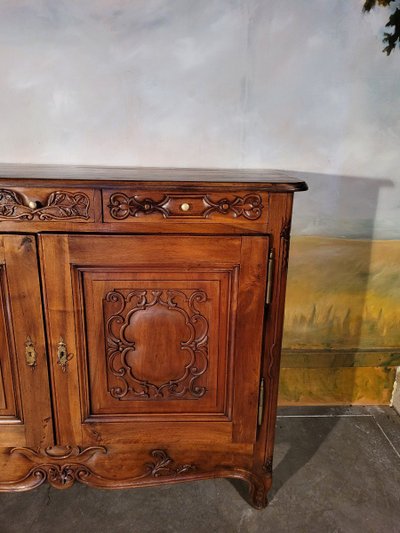 Buffet in legno di noce in stile Art Déco Luigi XV